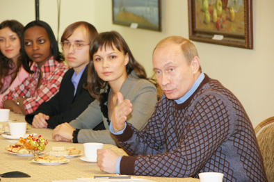 Владимир Путин: «Я ценю в людях порядочность и терпимость»